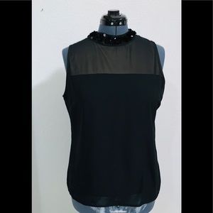 Black Sleeveless Top